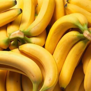 A picture of bananas kept in food grade warehousing